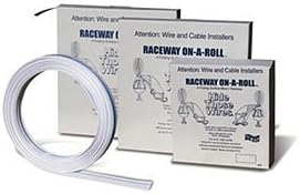 Premiere Raceway Products FWF-25121 Raceway On A Roll, 1/4-Inch, 100 Foot Roll, Beige