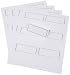 Wilton Silver Border Place Cards