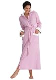 Woman Within Plus Size Comfort innovation! 1st ever sherpa trimmed wrap robe by Dreams and Co.