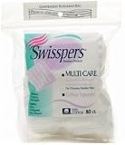 Swisspers Cotton Squares, 80 Count