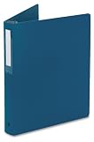Avery 14800 Hanging File Poly Ring Binder, 1in Capacity, Blue, Carton of 12