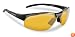 Flying Fisherman Maverick Polarized Sunglasses (Matte Black Frame, Yellow-Amber Lenses)