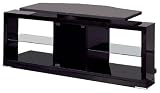 Gisan - PLS56 - Meuble pour Ecran Plasma / LCD - Dimensions : L1300 x H530 x P430 cm - Noir laqu&eacute;