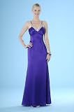 Formal Evening Gown. Violet Stretch Tank Dress for Prom, Party, Wedding by Sean Collection (8820)