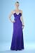 Formal Evening Gown. Violet Stretch Tank Dress for Prom, Party, Wedding by Sean Collection (8820)