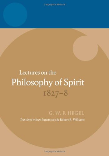 Lectures on the Philosophy of Spirit 1827-1828