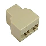 RJ45 CAT 5 6 LAN Ethernet Splitter Connector Adapter PC