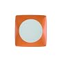 Thomas by Rosenthal No:Limit Orange Dinner Plate, square flat
