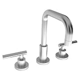 Newport Brass 1400L/20 Stainless Steel EAST SQUARE East Square Double Handle Low Lead Widespread Lav
