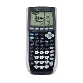 Texas Instruments Inc. TI-84 Plus Silver Edition Dark Grey Graphing Calculator by 