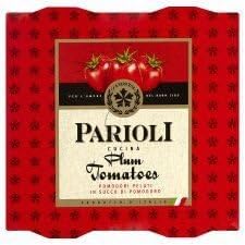 Parioli Peeled Plum Tomatoes 4 X 400G