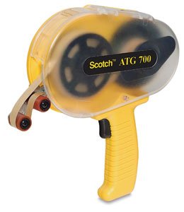 Scotch Adhesive Transfer Tape ATG 752 Dispenser - frac12; x 36 yd, Transfer Tape, Acid-Free