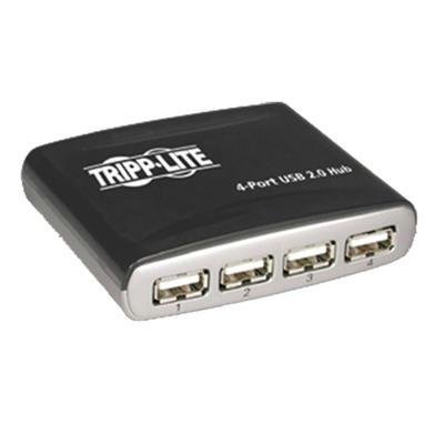 New Tripp Lite U225-004-R 4-Port Usb 2.0 Hub External Hot-Swappable Silver Rohs Compliance