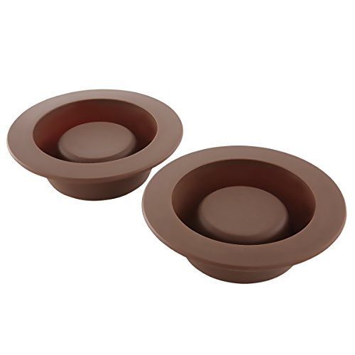4 Brownie Bowl Mini Cake Molds Soft Silicone Novelty Round Dessert