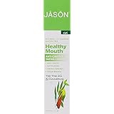 Jason Healthy Mouth Toothpaste Gel with Fluoride, Tea Tree Oil and Cinnamon, 6 Ounce