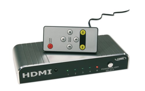 G&BL DVHDMI4 Commutateur HDMI 4 entrées /1 sortie