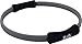 Body Sport Pilates Ring with Foam Padded Grips to Sculpt the Thighs, Core, Arms and More,Gray