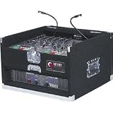 Odyssey CXG902 Carpeted Combo Rack With Recessed Hardware: 9u Top, 2u Bottom