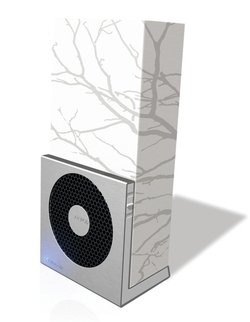 Blueair AirPod HEPASilent Air Purification Unit, White