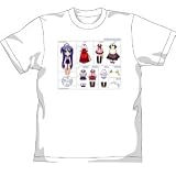 【らき☆すた】着せ替えこなた Tシャツ サイズ：XL / WHITE
