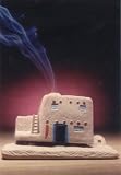 Review Incienso de Santa Fe in-101-casa / Casa (Adobe House) Burner With Pinon Natural Wood Incense - Incienso De Santa Fe