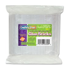 Chenille Kraft Glue Sticks, Clear, Pack Of 100