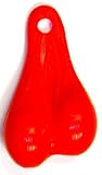 Key Chain Truck Nuts Truck Balls Bull Nutz 2" Tall Red