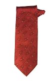 Arkansas Tie University of Arkansas Maroon Necktie with Razorback Logo
