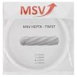 MAUVE SPORTS MSV Hepta Twist 125 White Tennis String--