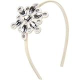 GYMBOREE(ジンボリー) スノーフレーク ヘッドバンド シルバー 小物ジュエリー・ヘアーアクセサリー One Size【並行輸入】