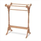 International Concepts 52390 Quilt Rack, Unfinished