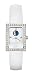 Dallas Mavericks Ladies Allure Watch White Leather Strap