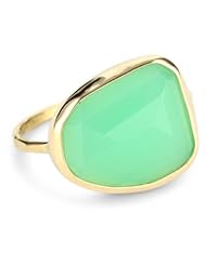 Melissa Joy Manning "Neptune" 14k Gold Chrysoprase Ring