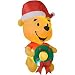 6ft Egg Noggin Disney Winnie the Pooh Inflatable Holiday Yard Decoration