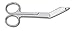 Prestige Medical Lister Scissor, Bandage, 4 1/2 Inch