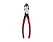 Jonard JIC-2288 High Leverage Diagonal Cutter with Red Plastic Handle, 8-1/4