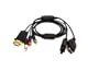 Wii/PS3 VGA HDTV AV Cable