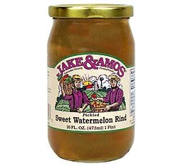 Childrens Toyshop  Gourmet Food : Watermelon Rind Pickle: 3 jars Jake and Amos