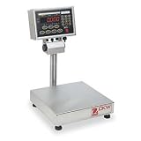 Ohaus CKW Checkweighing Washdown Scale CKW3R55 w/ 10 x 10 in. Platform (6 lb x 0.001 lb), Legal-for-Trade
