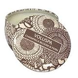 Review   / Voluspa Candle in Decorative Tin 4.5 oz -Champaca Bloom & Fern