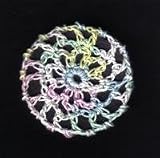 Light Pastels Multi Hair Net Crocheted Hair Bun Cover- MINI