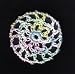 Light Pastels Multi Hair Net Crocheted Hair Bun Cover- MINI