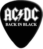 AC/DC Back In Black Logo Guitar Pick GP-0200