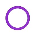Mr Babache Small juggling ring - Purple