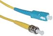 SC / ST, Single Mode, Simplex Fiber Optic Cable, 9/125, 1 Meter (3.3 ft)