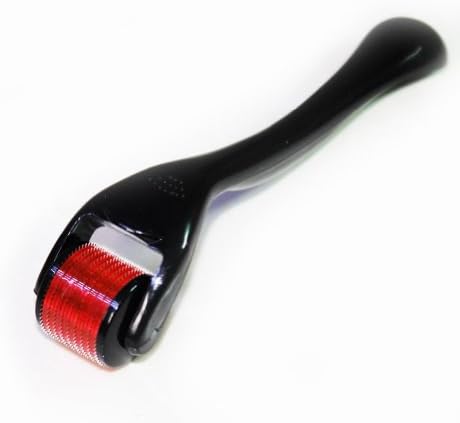 Tankhappy 540 Titanium Needles Derma Micro Needle Blue Roller for Wrinkles, Scar, Acne, Cellulite Treatment (More effective than regular 192 needle derma roller) 0.3mm