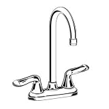 American Standard Colony Series 2 Handle Bar Faucet, Polished Brass by 