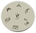 KONAD - Stamping Nail Art Image Plate M39