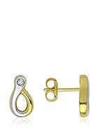 Majestine Pendiente Suelto Spb4234E Dorado / Plateado