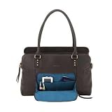 Solo 15.4- Inch Womens Vintage Laptop Satchel (Leather , Espresso)